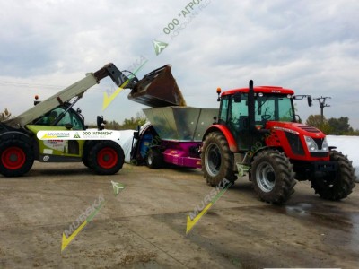 Murska SuperPacker предназначен для работы в полях