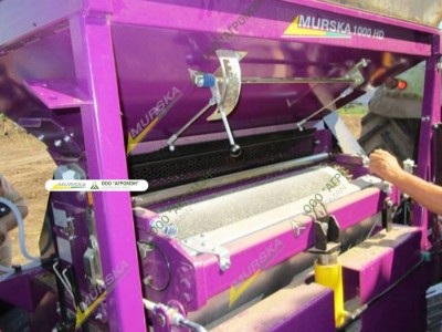 Плющилка зерна Murska 1000 HD упаковочный выход