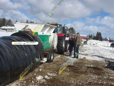 Описание упаковщика навоза Murska BioPacker